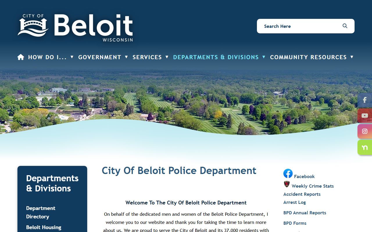 Beloit Jail Mugshots Beloit Police Department page