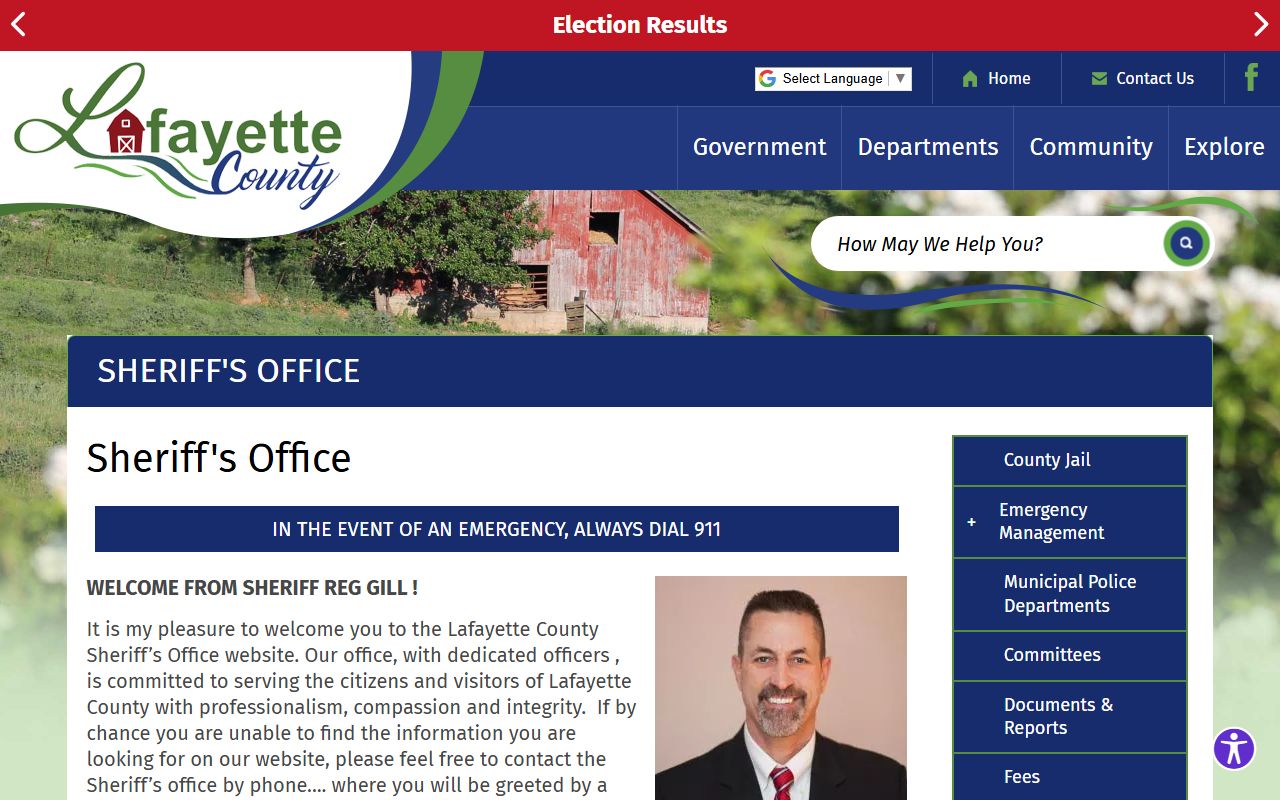 Lafayette County Jail Mugshots sheriff office