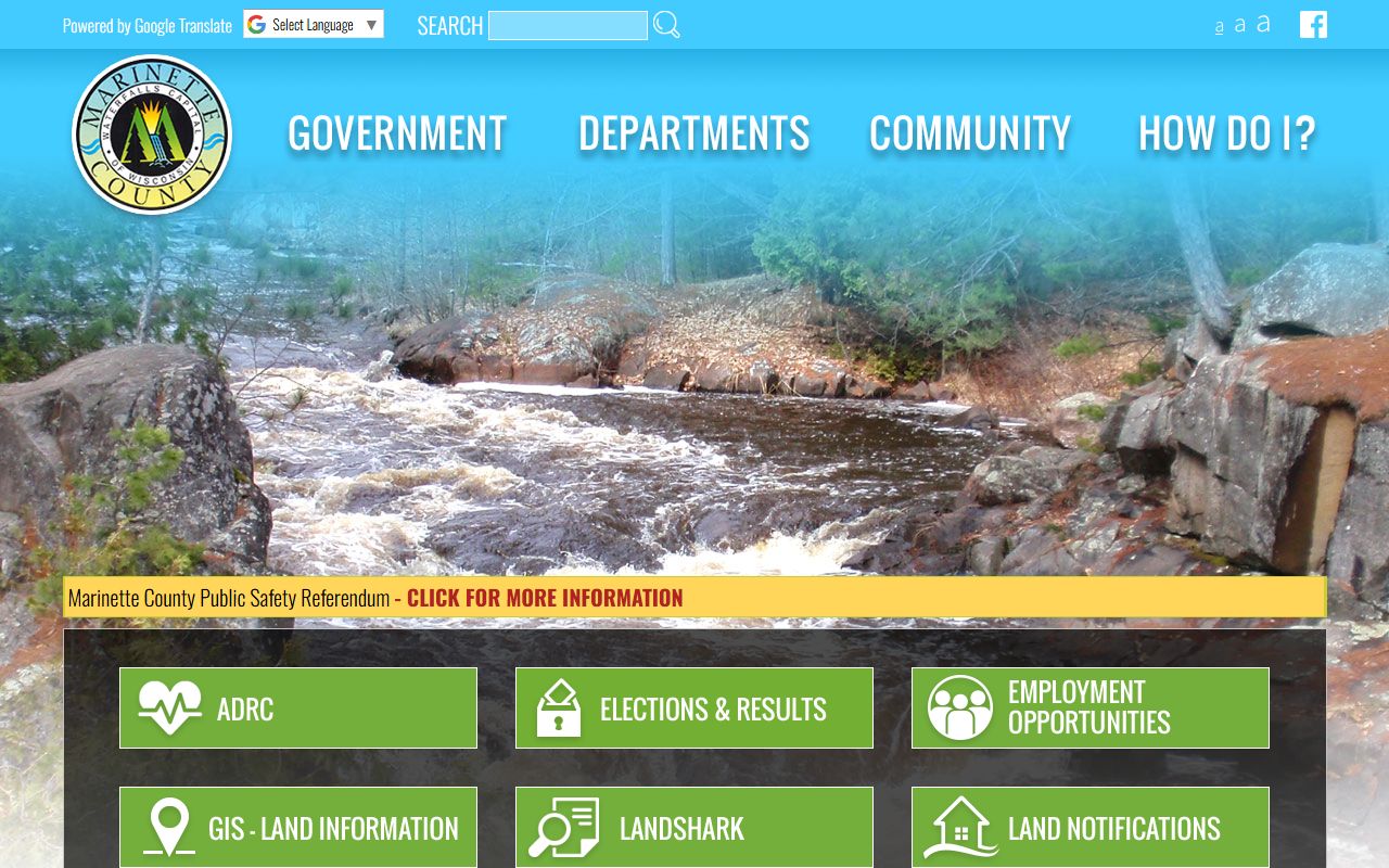 Marinette County Jail Mugshots sheriff source page