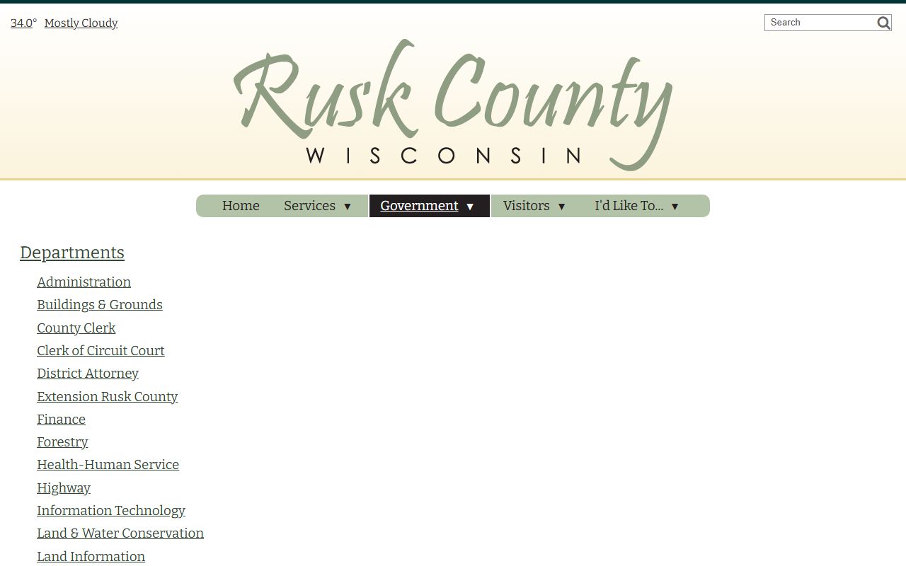 Rusk County Jail Mugshots jail page source